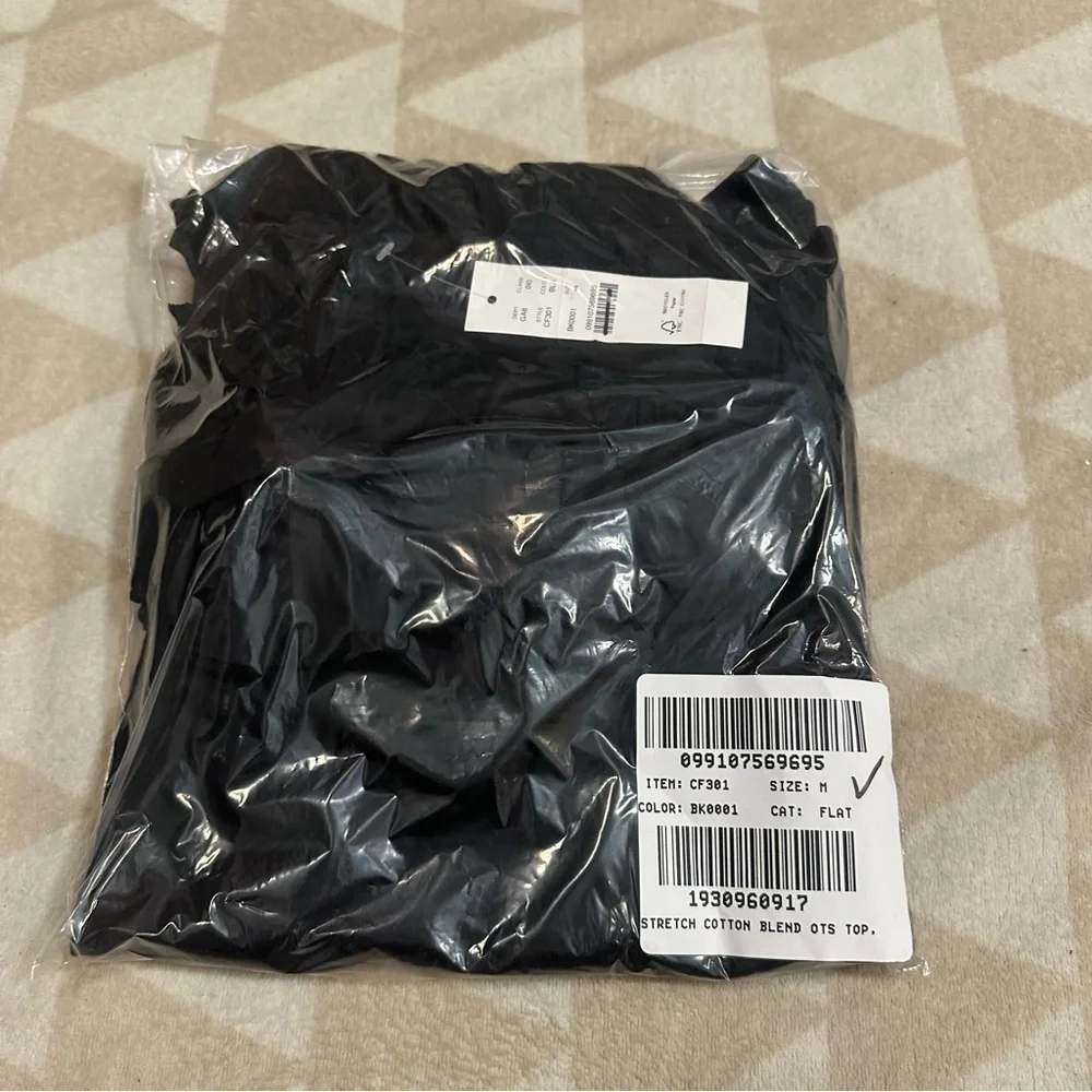 J crew Stretch cotton-blend off-the-shoulder top with rosettes
